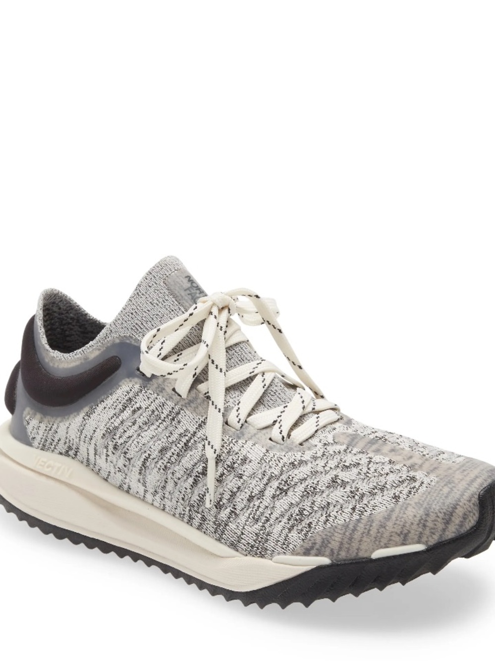 The North Face VECTIV Escape Knit trail running shoe.